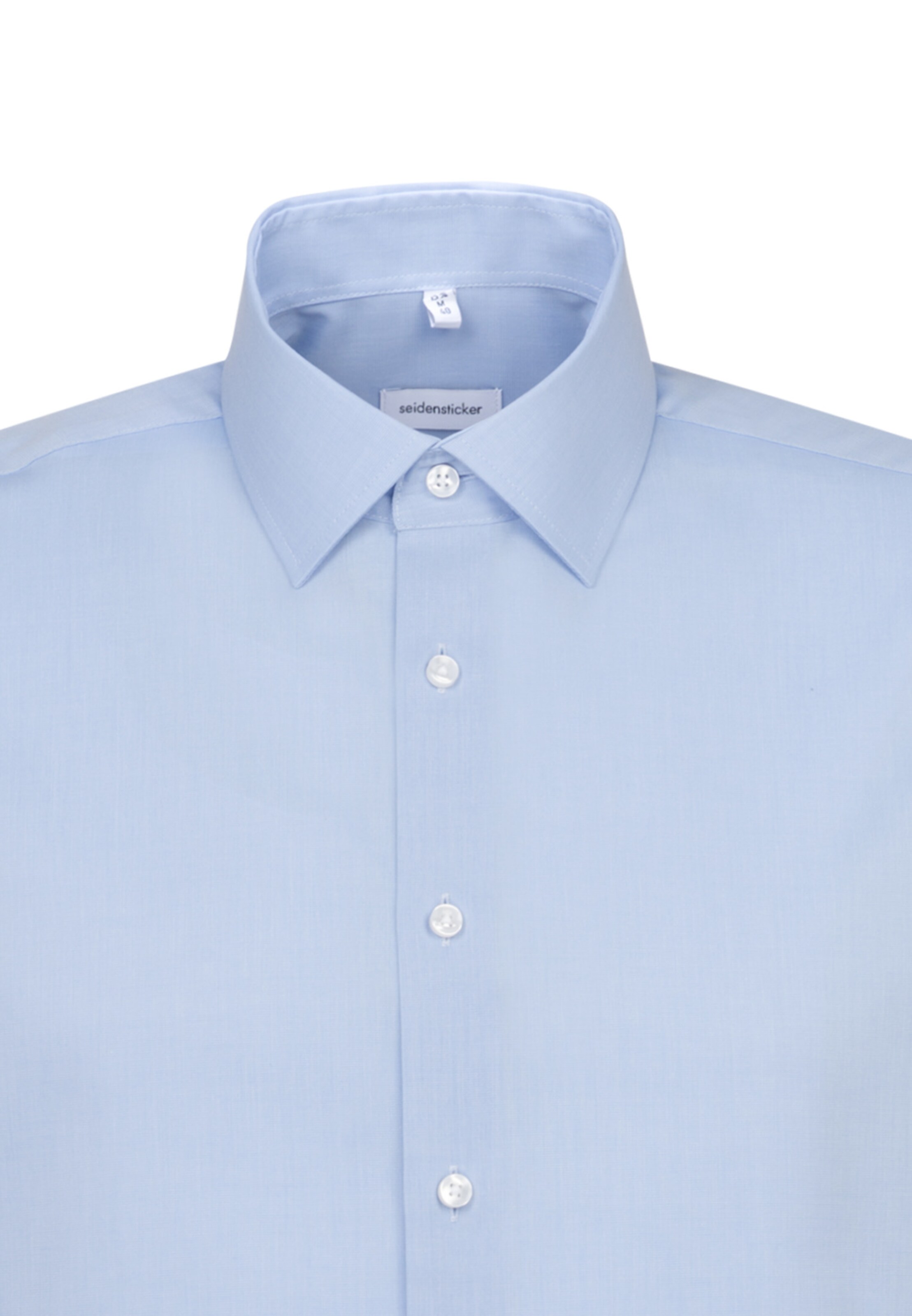 SEIDENSTICKER Slim fit Button Up Shirt in Blue