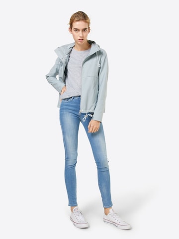 TOM TAILOR DENIM Přechodná bunda – modrá