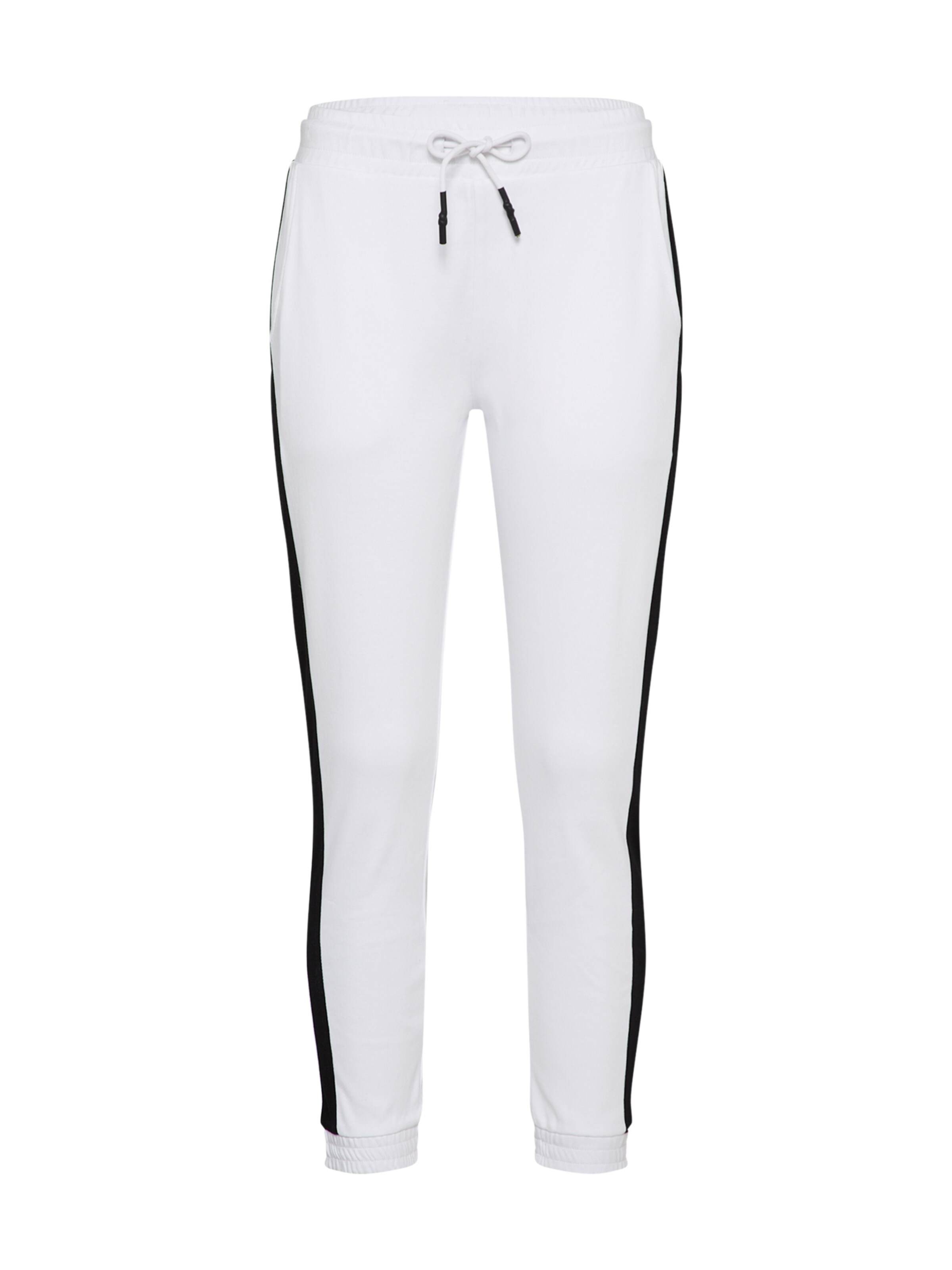 Pantalon Urban Classics en blanc : devant