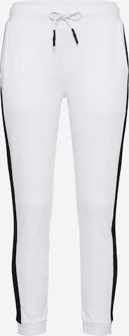 Pantalon Urban Classics en blanc : devant