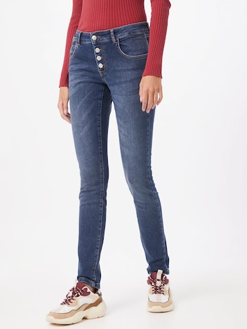 ZABAIONE Skinny Jeans 'Kim' in Blauw: voorkant