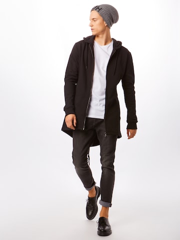 Urban Classics Sweatjacke in Schwarz