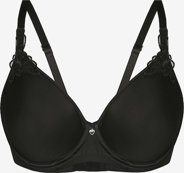 Invisible Soutien-gorge sassa en noir : devant