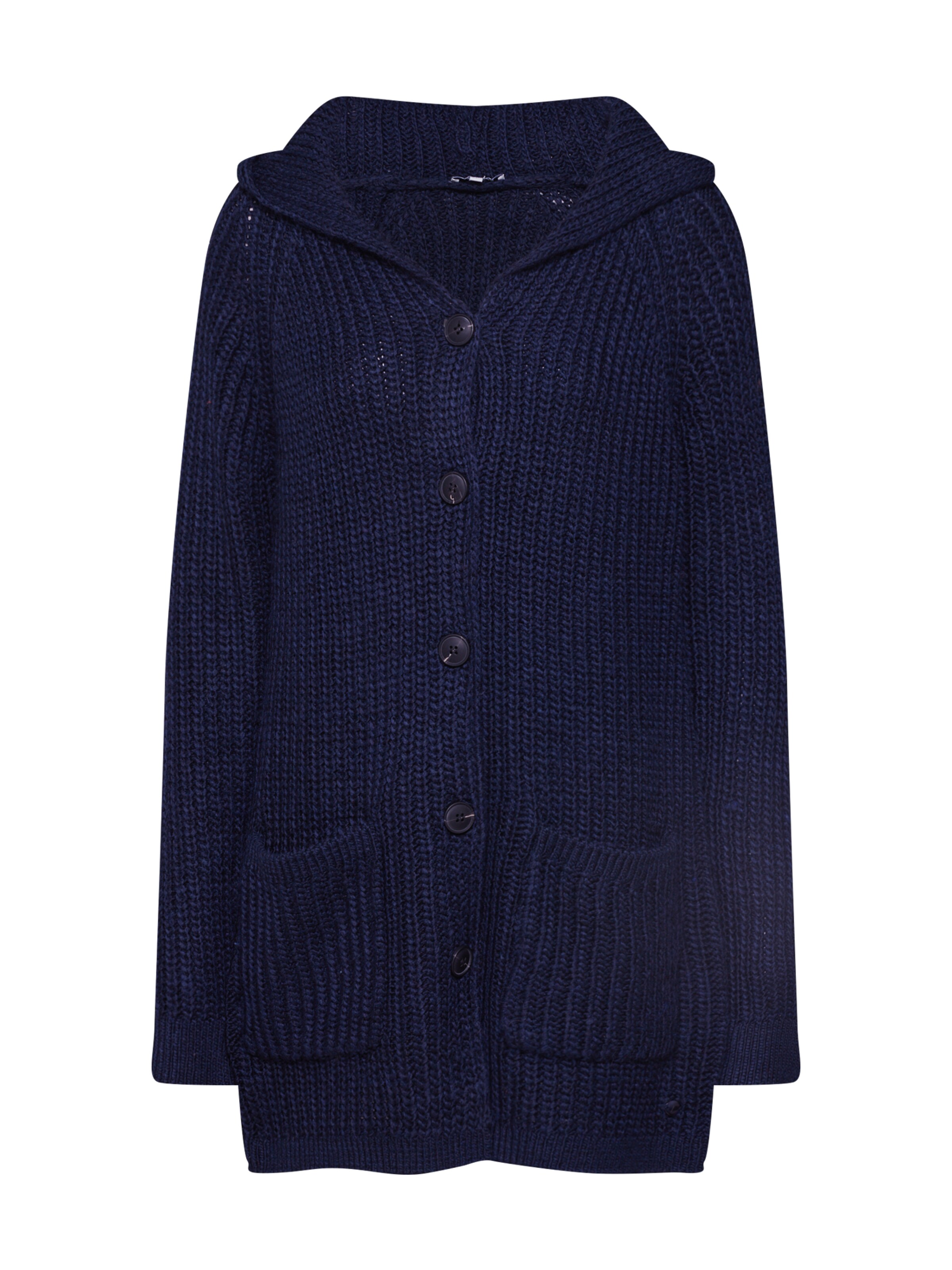 TOM TAILOR - Gebreid vest in de kleur Donkerblauw