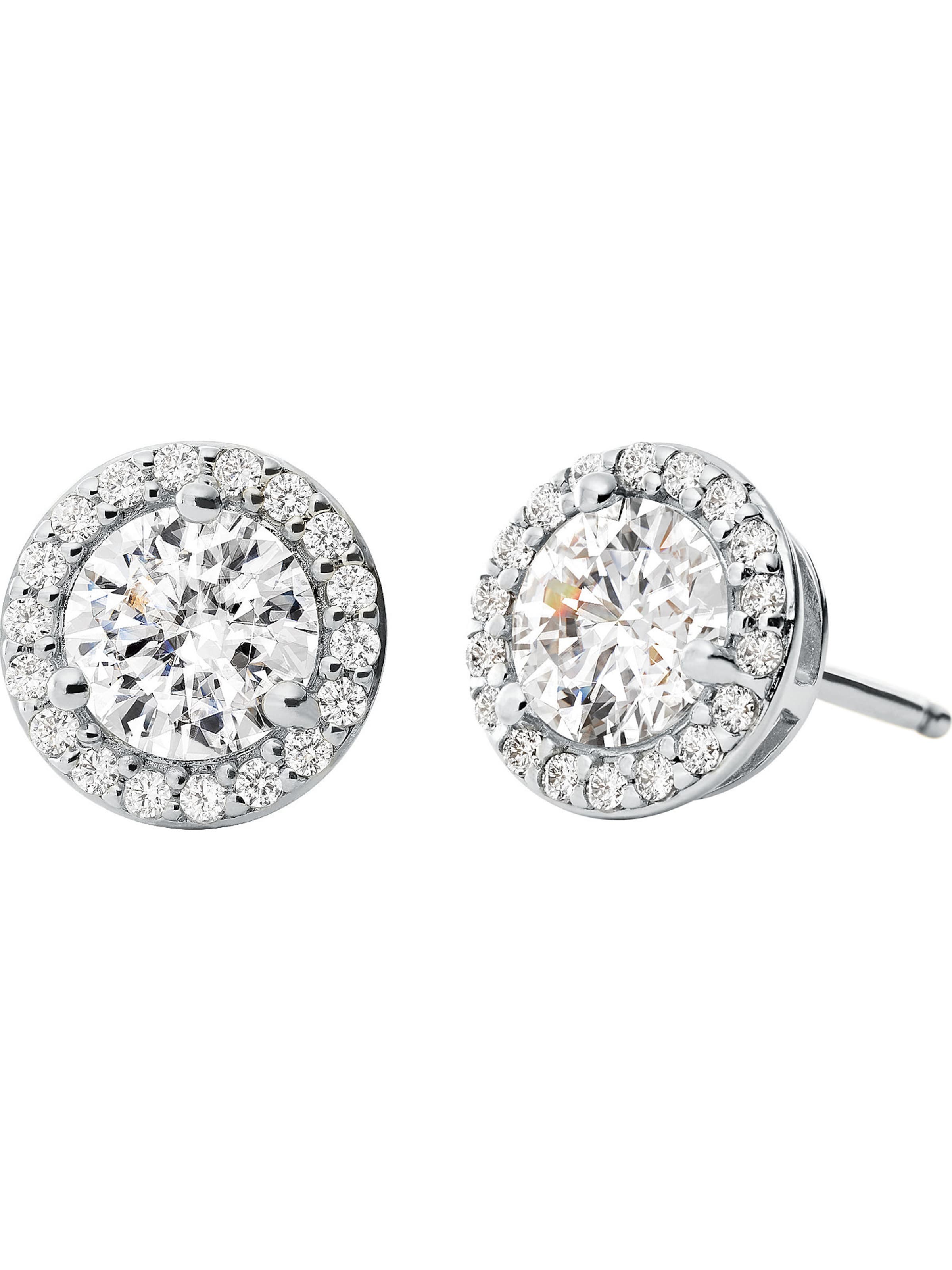 MICHAEL Michael Kors Náušnice – stříbrná: přední strana