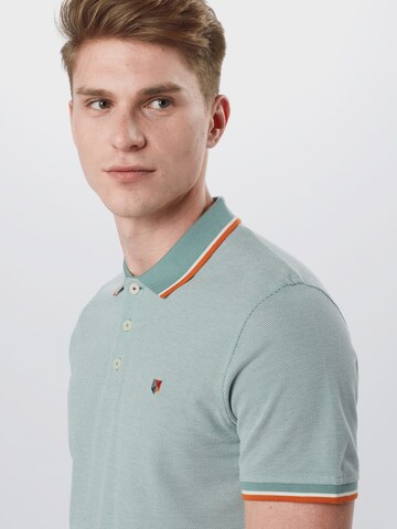 JACK & JONES Regular fit Тениска 'Bluwin' в зелено