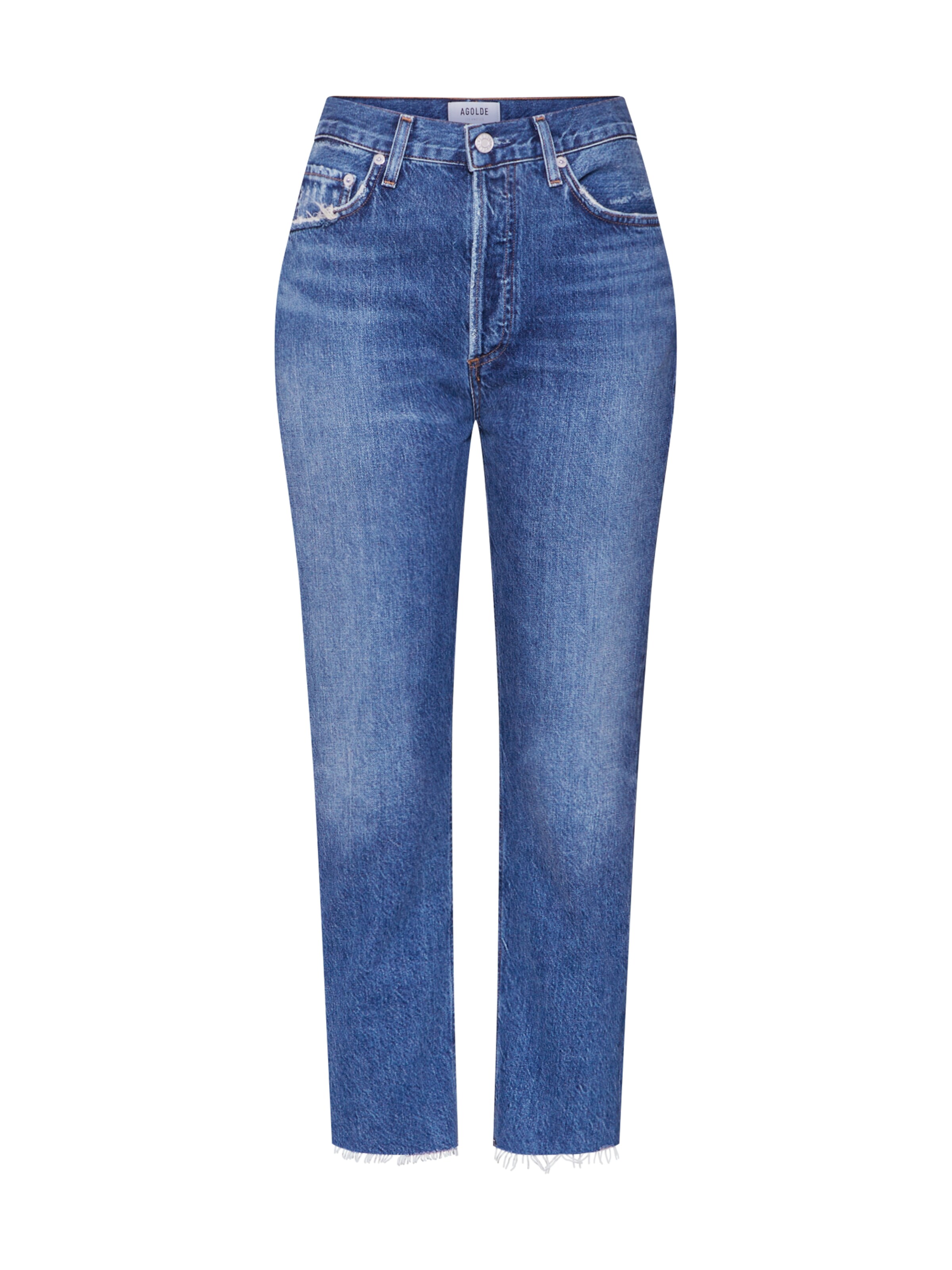 AGOLDE - Jeans 'Riley' in de kleur Blauw denim