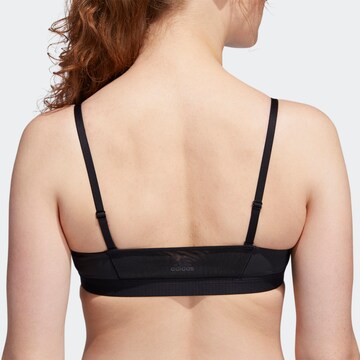 ADIDAS SPORTSWEAR Bustier Športni nederček | črna barva