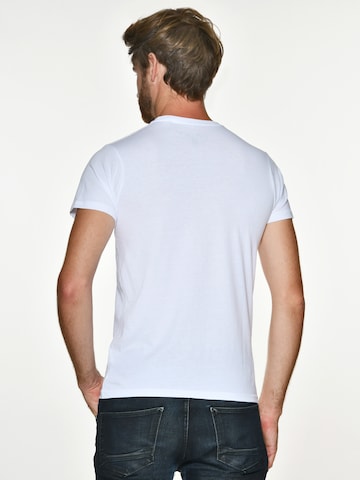 TOP GUN Shirt 'Beach' in White