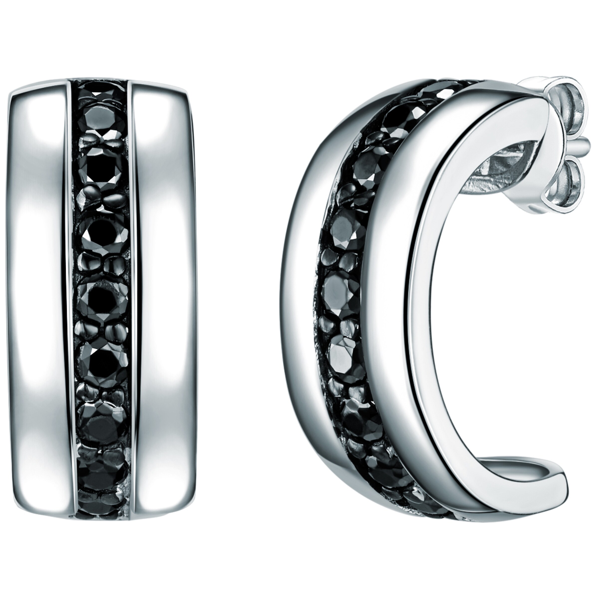 Rafaela Donata Oorbellen in Zilver: voorkant