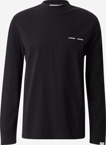 Samsoe Samsoe Shirt 'Norsbro' in Black: front