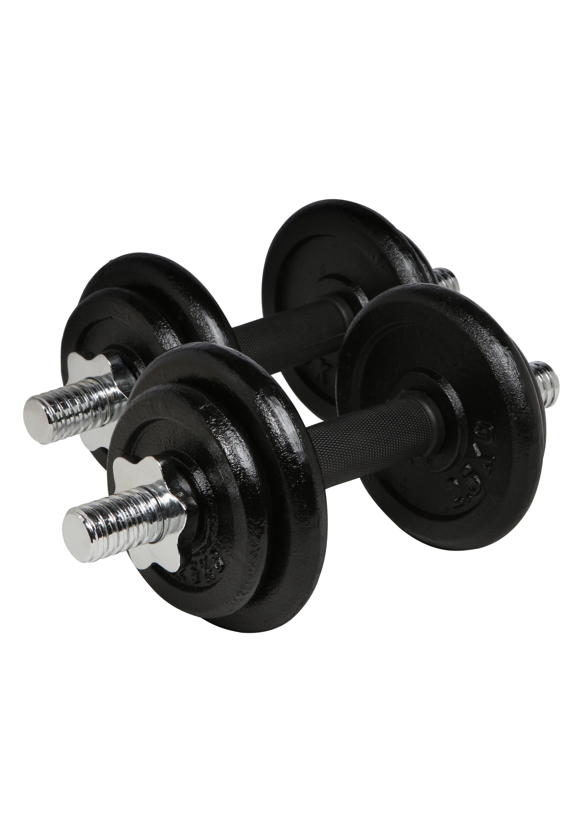 ENDURANCE Sports equipment '20 kg' in Black: front