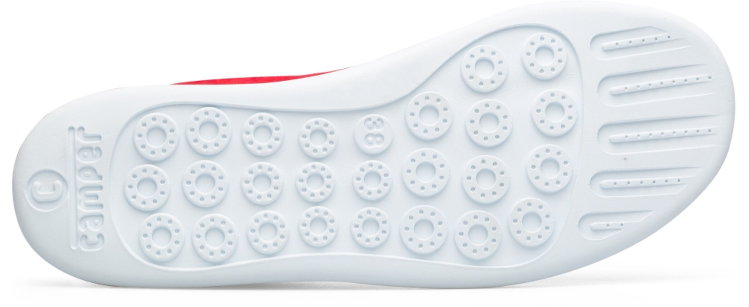 Sneaker bassa 'Peu Touring' di CAMPER in rosso