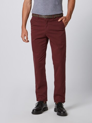 Regular Pantalon chino 'ROY JAMES' JACK & JONES en rouge