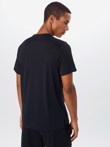 Reebok Regular Fit Funktionsshirt in Schwarz