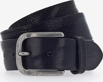 Ceinture b.belt Handmade in Germany en noir : devant