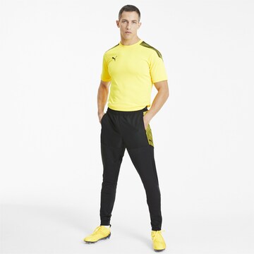 PUMA Tapered Sporthose in Schwarz: Vorderseite