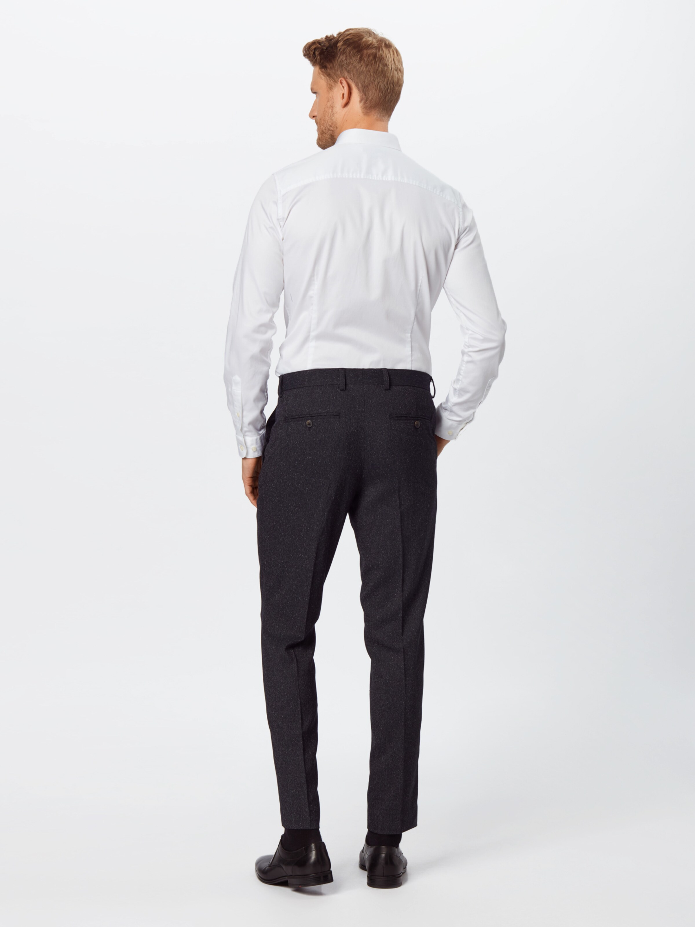 JACK & JONES Costume 'CARSON LIAM' en bleu marine: Vue de dos