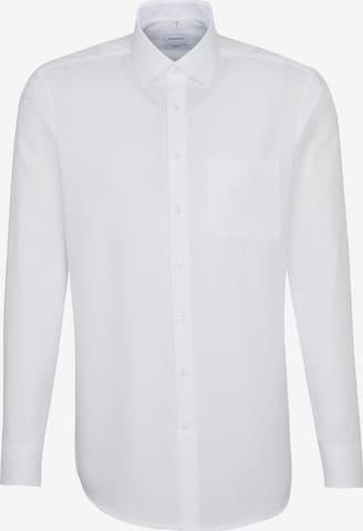 SEIDENSTICKER Regular fit Business Shirt in White: front