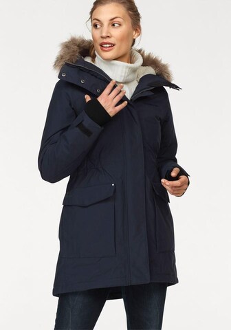 Didriksons Tussenparka in Blauw: voorkant