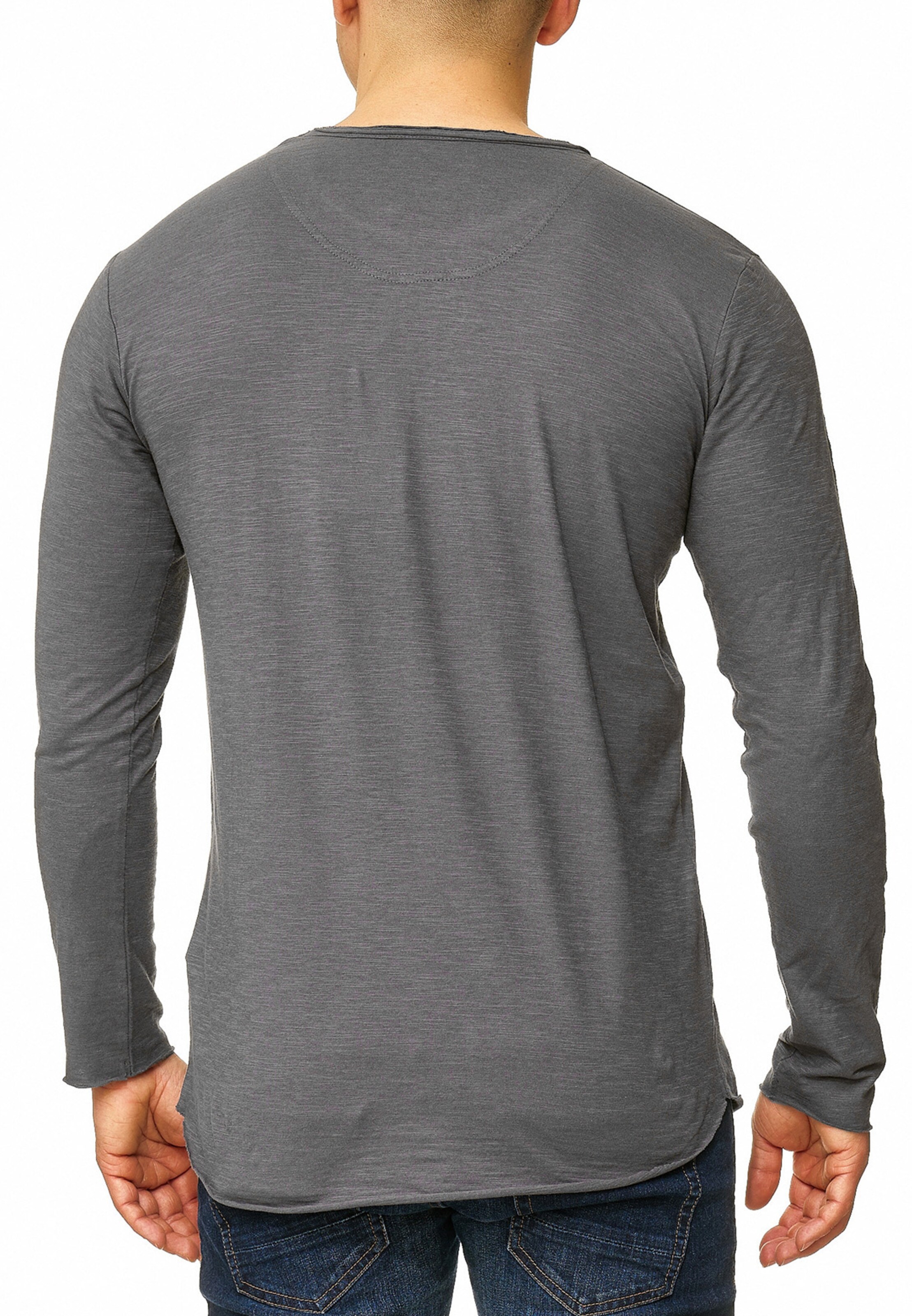 INDICODE JEANS Shirt 'Willbur' in Grey