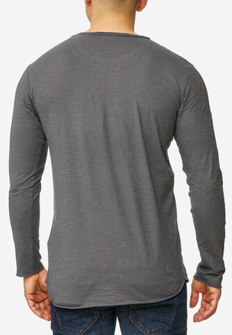 INDICODE JEANS Longsleeve 'Willbur' in Grau