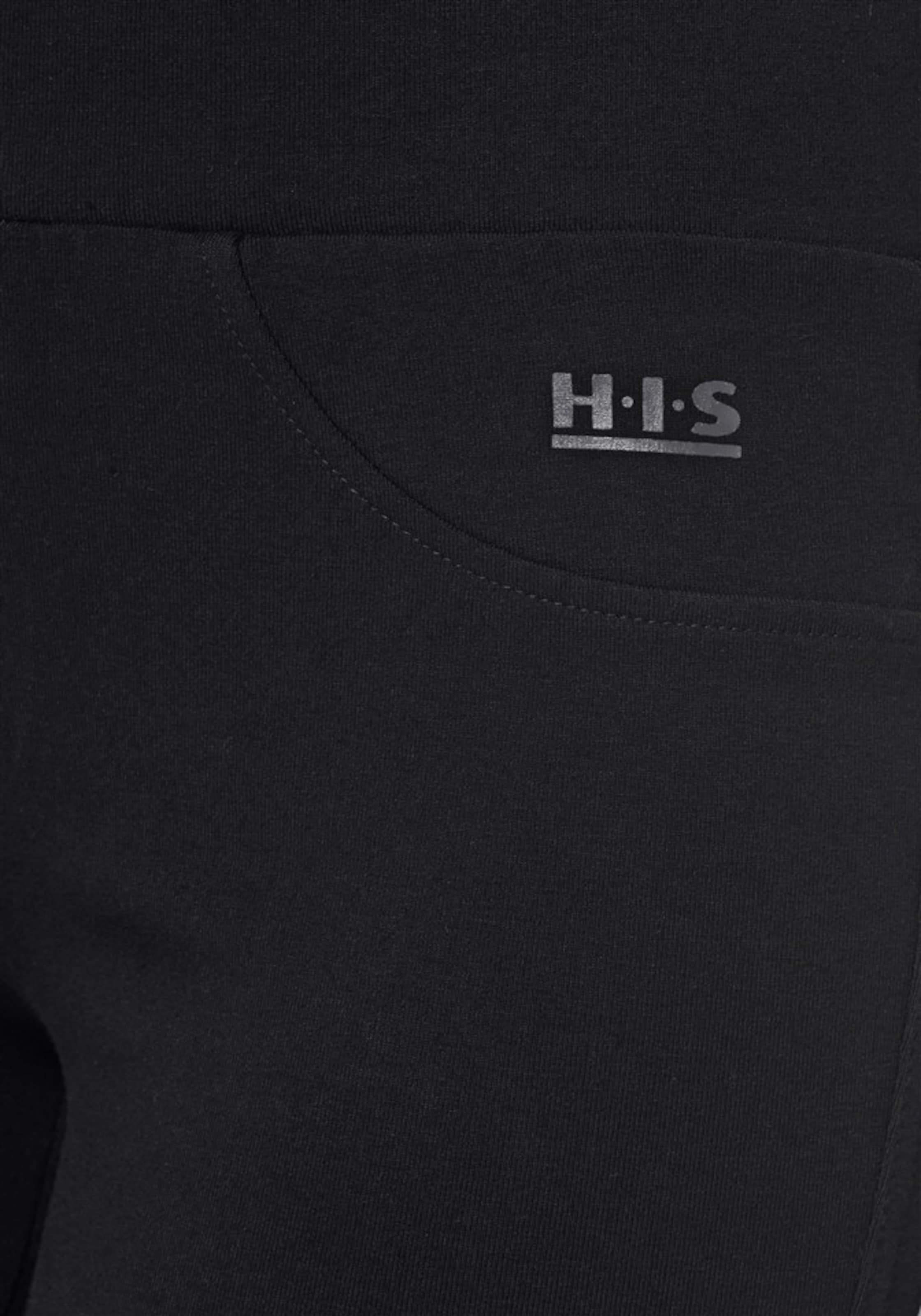 H.I.S Skinny Jazzpants in Schwarz