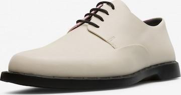 CAMPER Lace-Up Shoes ' Twins ' in Beige: front