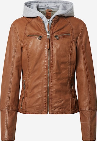 Gipsy Between-Season Jacket 'Nola' in Brown: front