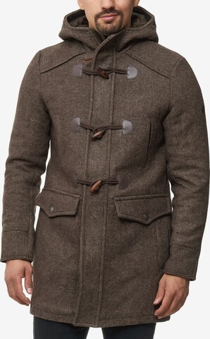 Manteau d’hiver INDICODE JEANS en marron