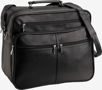 D&N Crossbody Bag in Black: front
