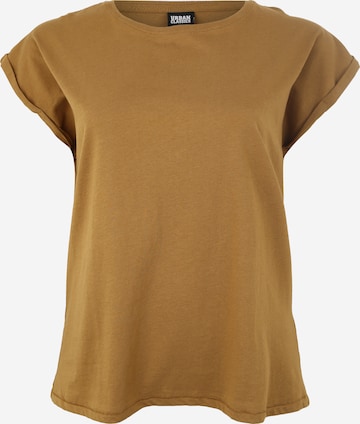 Urban Classics - Camiseta en amarillo: frente