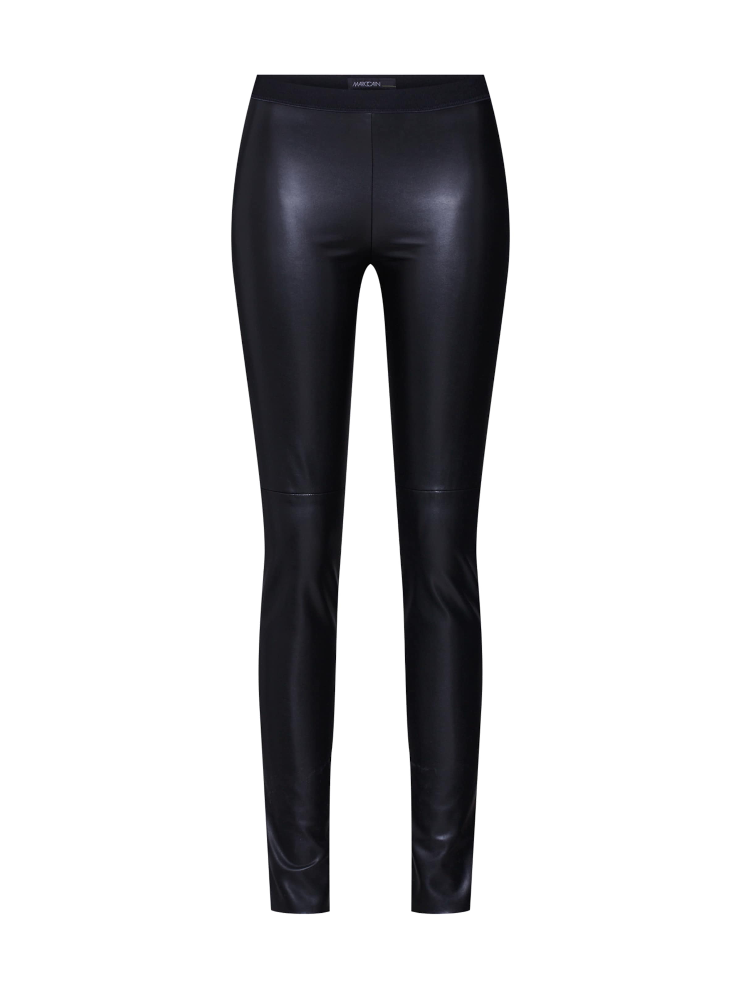 Marc Cain Skinny Leggings i sort: forside