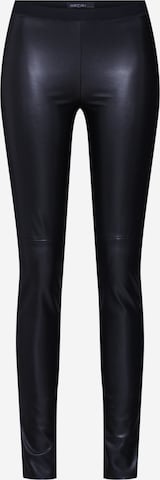 Marc Cain Skinny Leggings in Zwart: voorkant