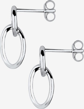 Boucles d'oreilles 'Kreis' ELLI en argent