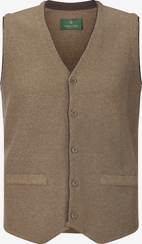 Charles Colby Vest 'Kevan' in Brown: front