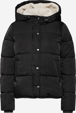 Veste d’hiver 'CARO' OBJECT en noir : devant