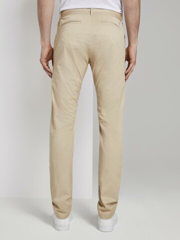 TOM TAILOR Regular Chinohose in Beige