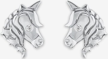 s.Oliver Junior Ohrstecker 'Einhorn' in Silber