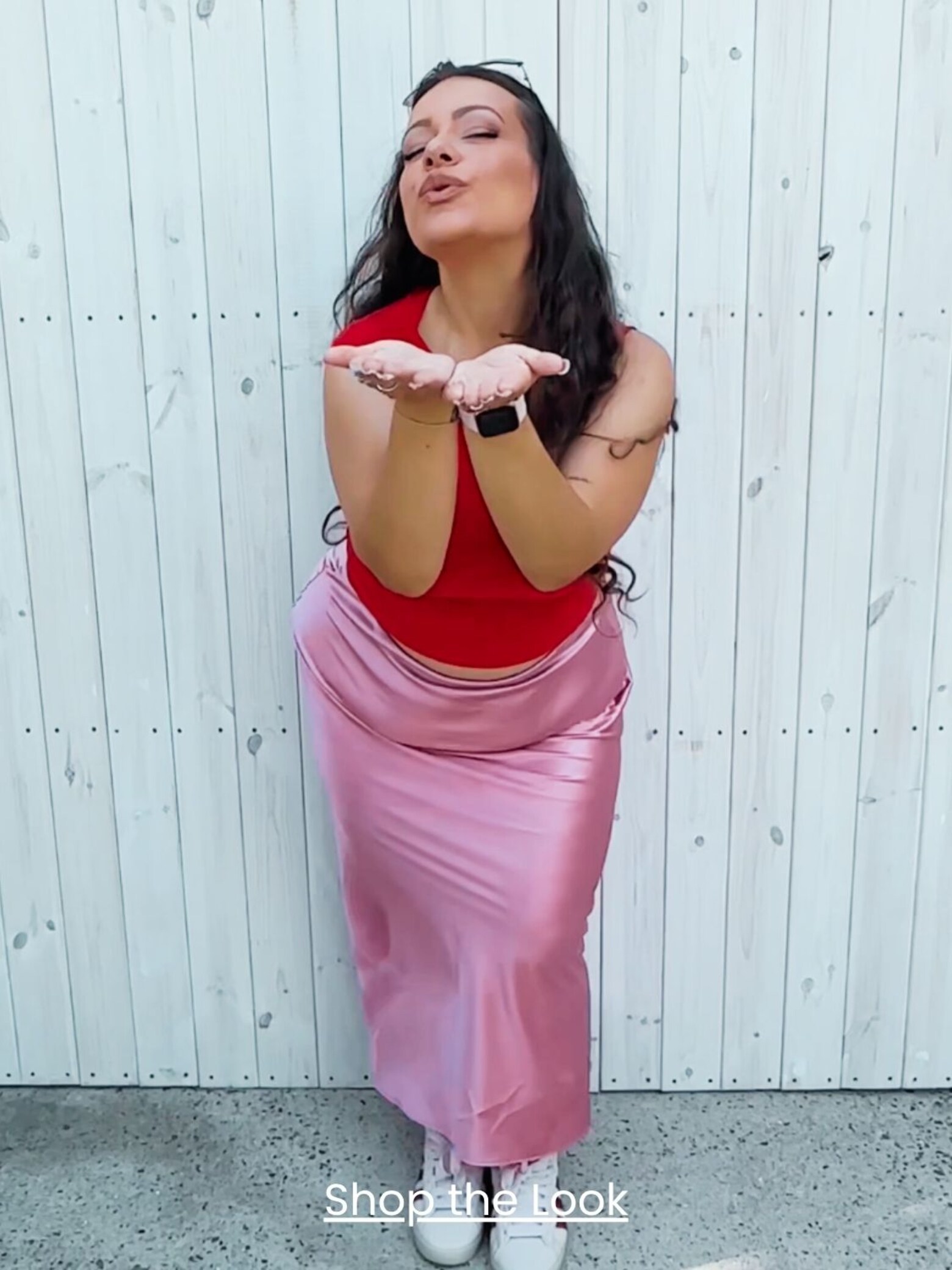 Your bold combination for the summer Pink Meets Red