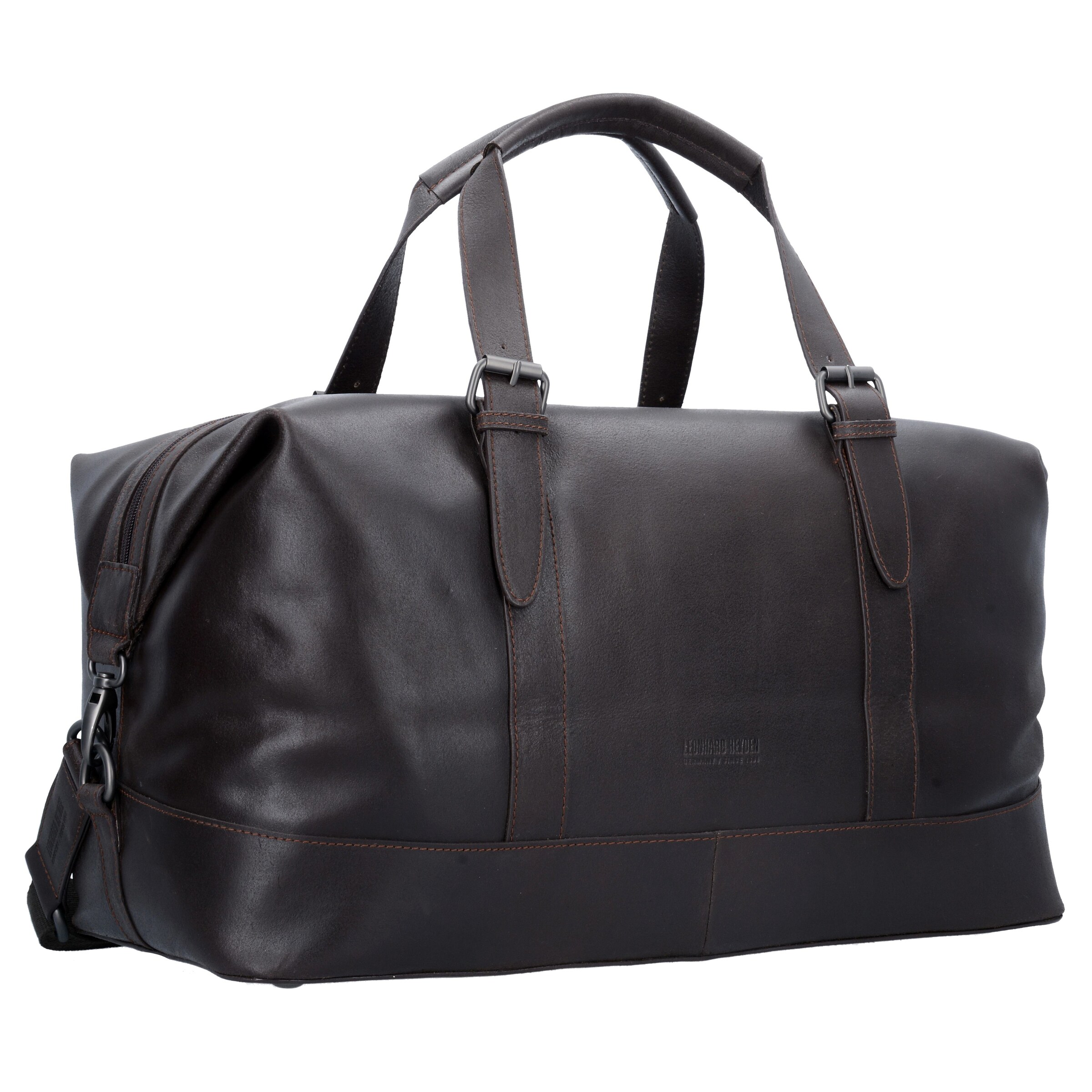 LEONHARD HEYDEN Travel bag 'Dakota' in Brown