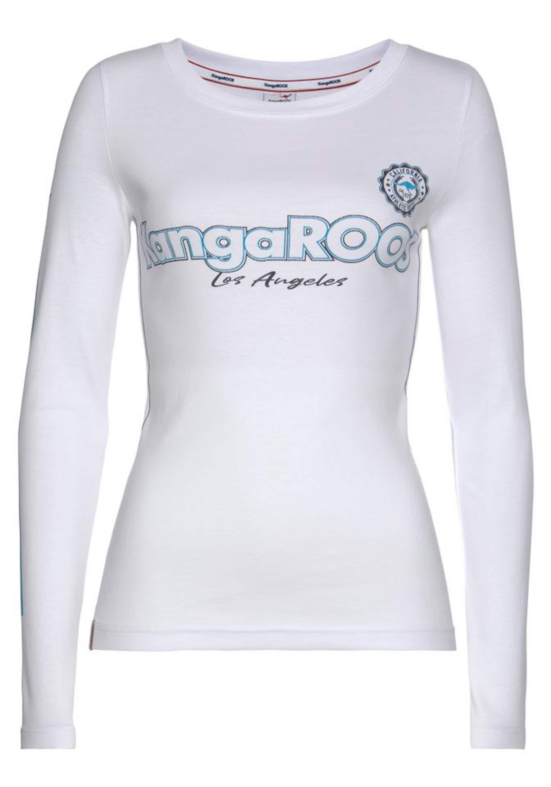 KangaROOS Shirt in White: front