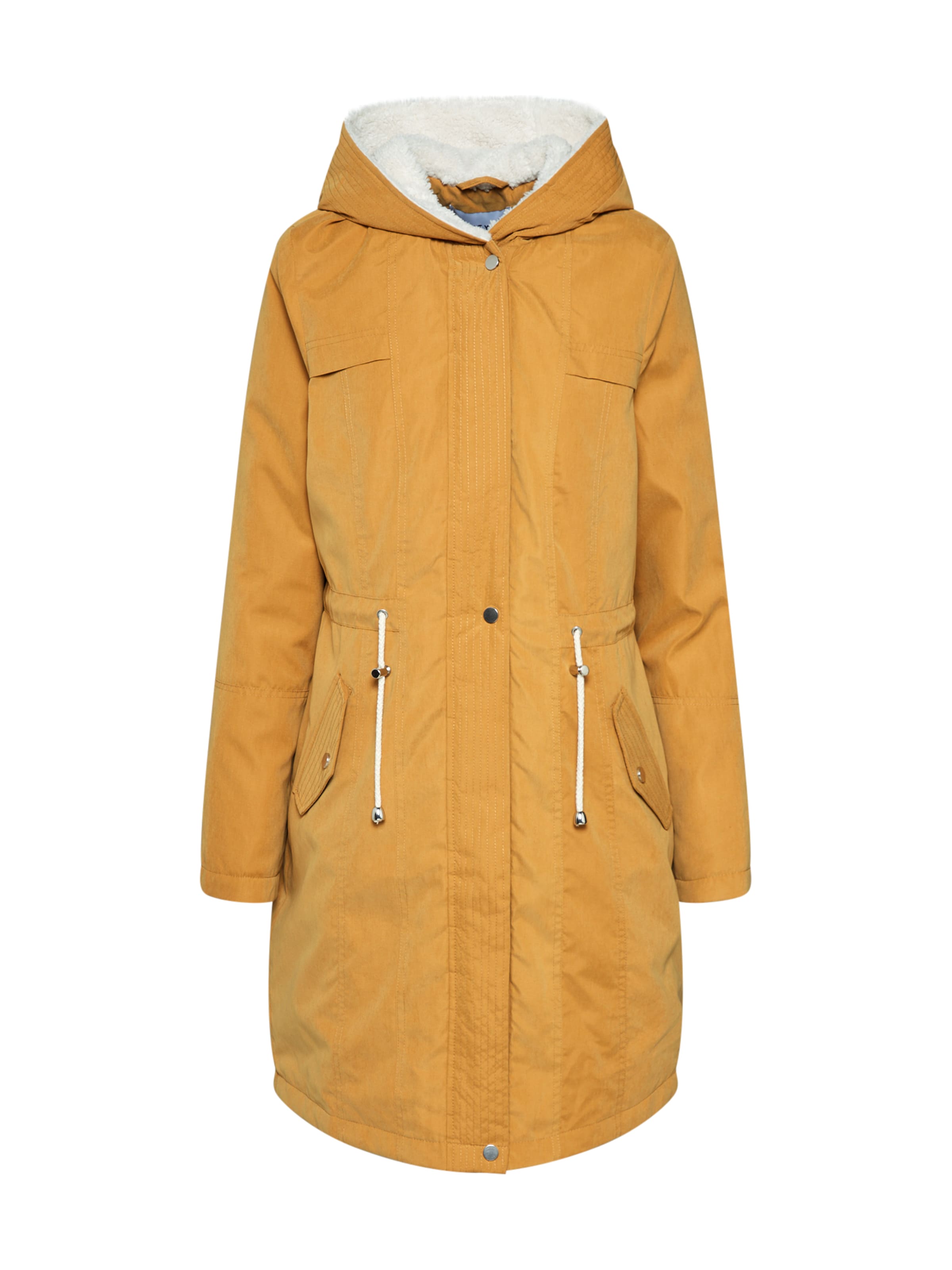 ABOUT YOU Between-Seasons Parka 'Catherine' in Yellow: front