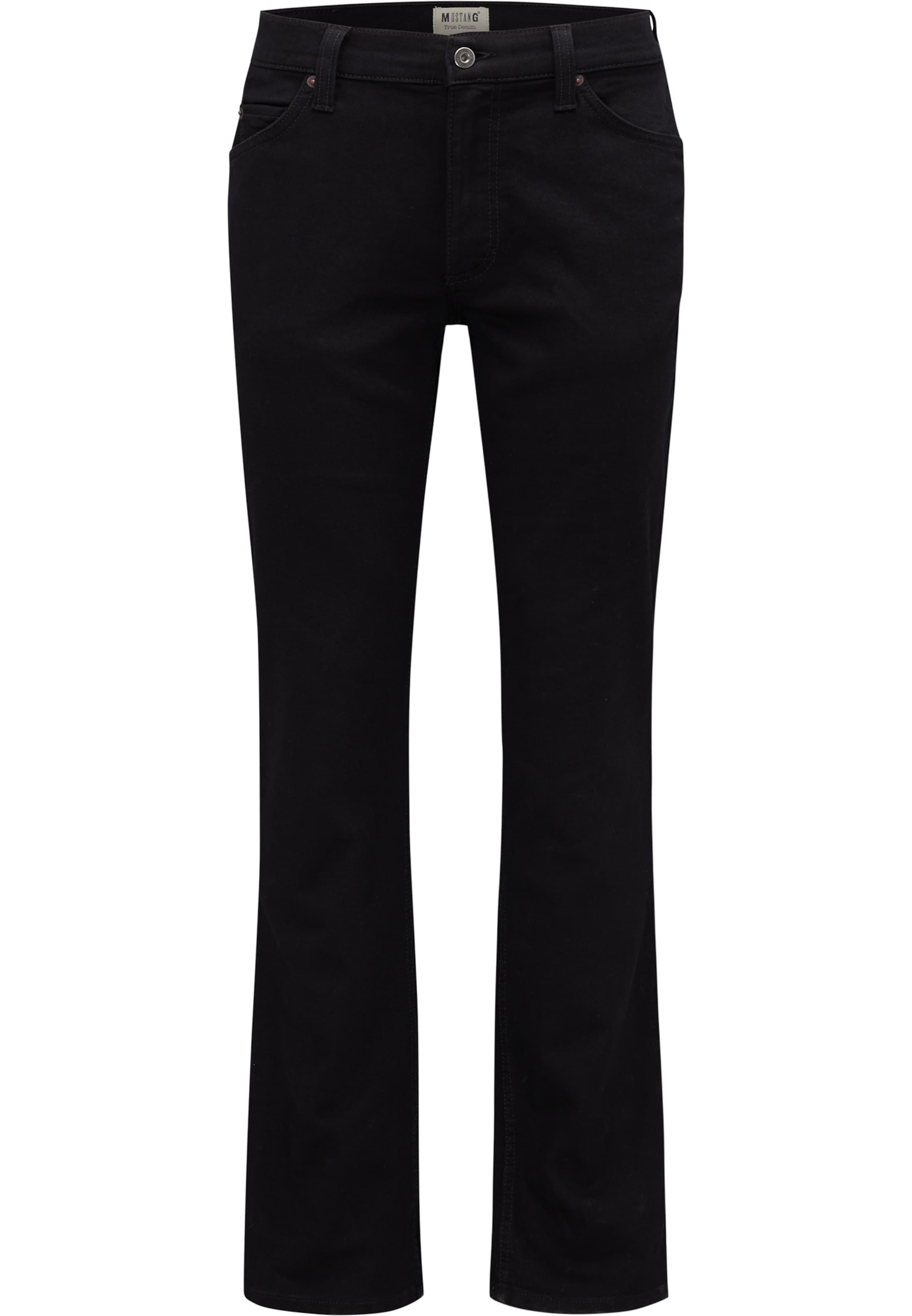 MUSTANG Regular Jeans 'Tramper' in Schwarz: Vorderseite