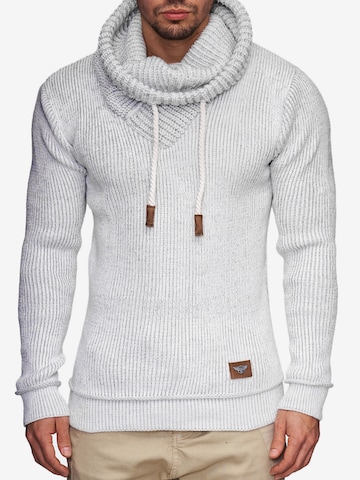 INDICODE JEANS Sweater 'Keshawn' in White