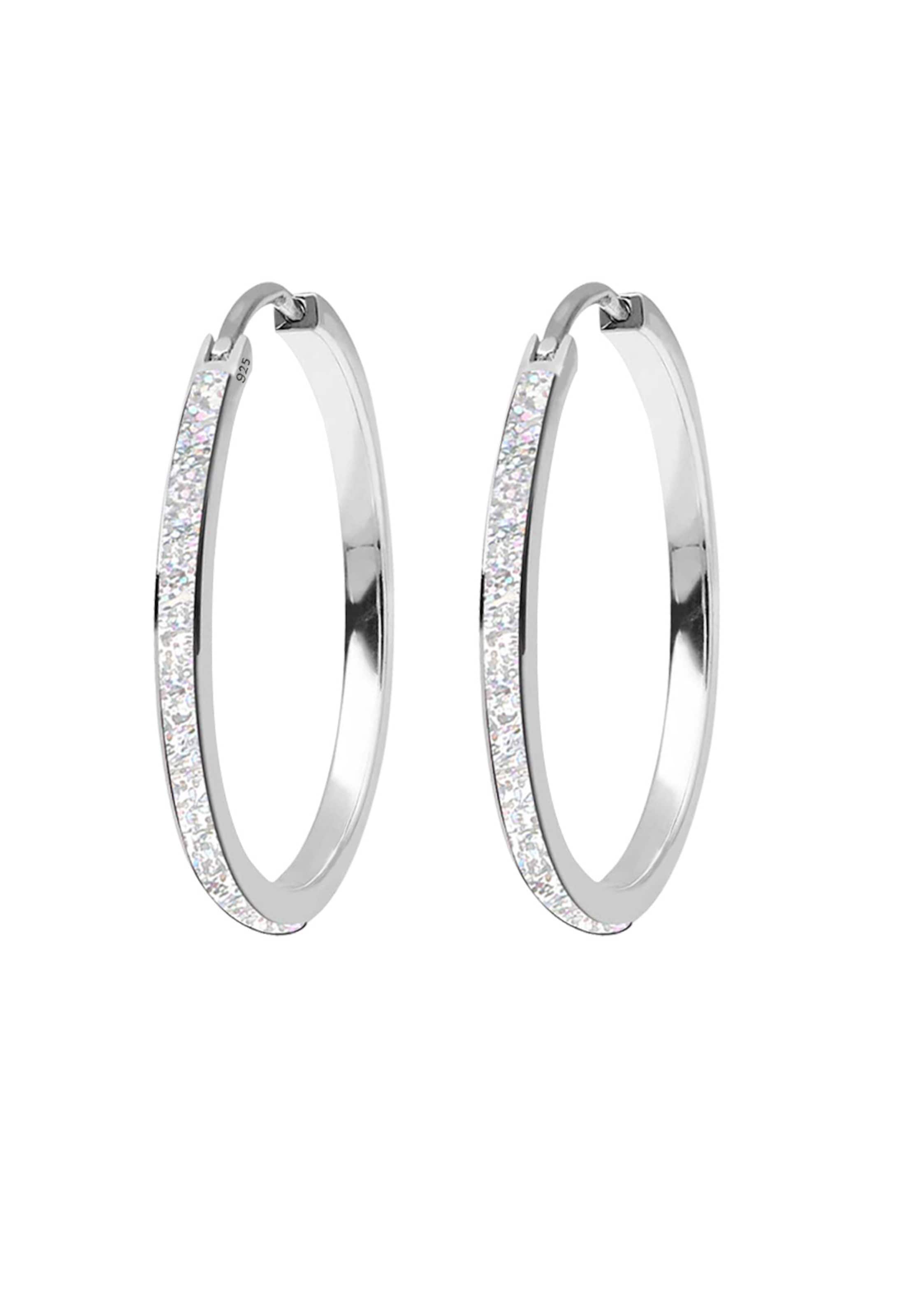 ELLI Earrings in Silver: front