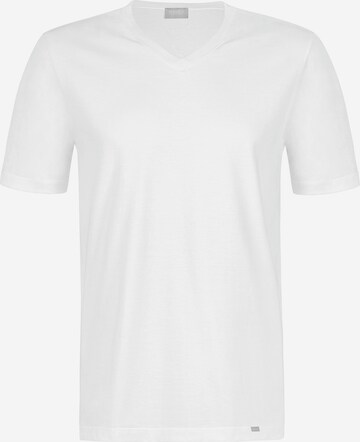 T-Shirt Hanro en blanc : devant