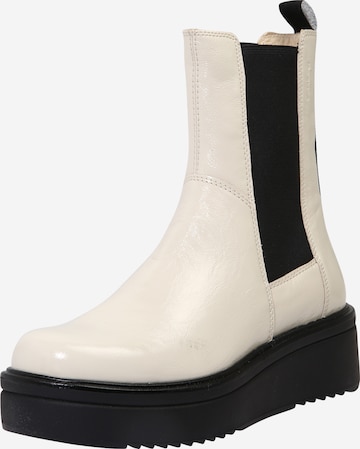 VAGABOND SHOEMAKERS Chelsea Boots 'Tara' in White: front