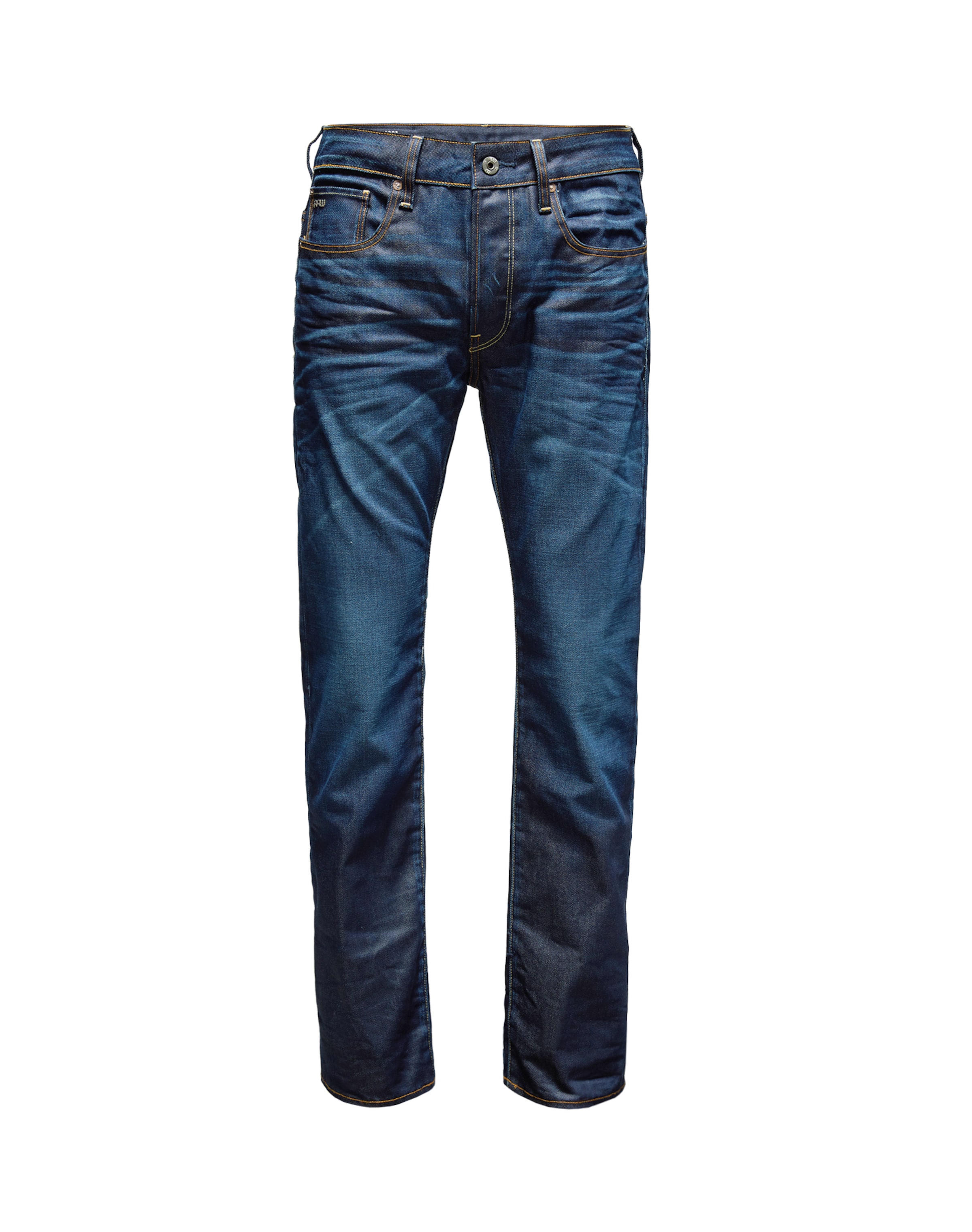 G-STAR Regular Jeans '3301' in Blauw: voorkant