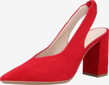 Lodi Pumps in Red: front